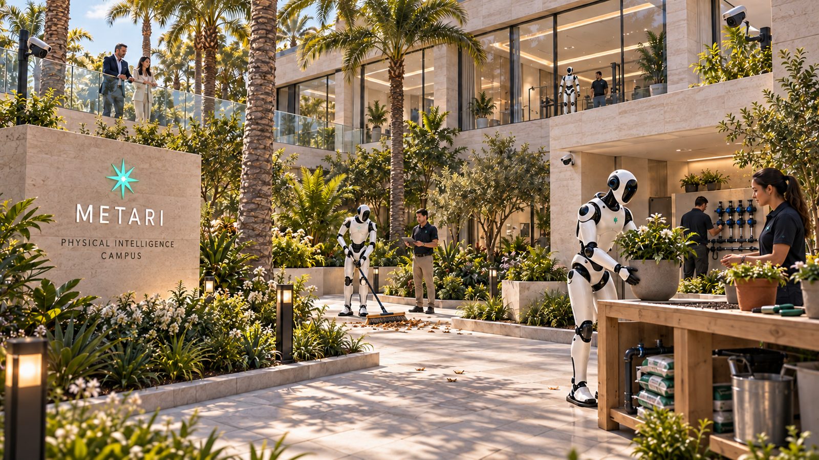 Concept rendering: Gardens & maintenance