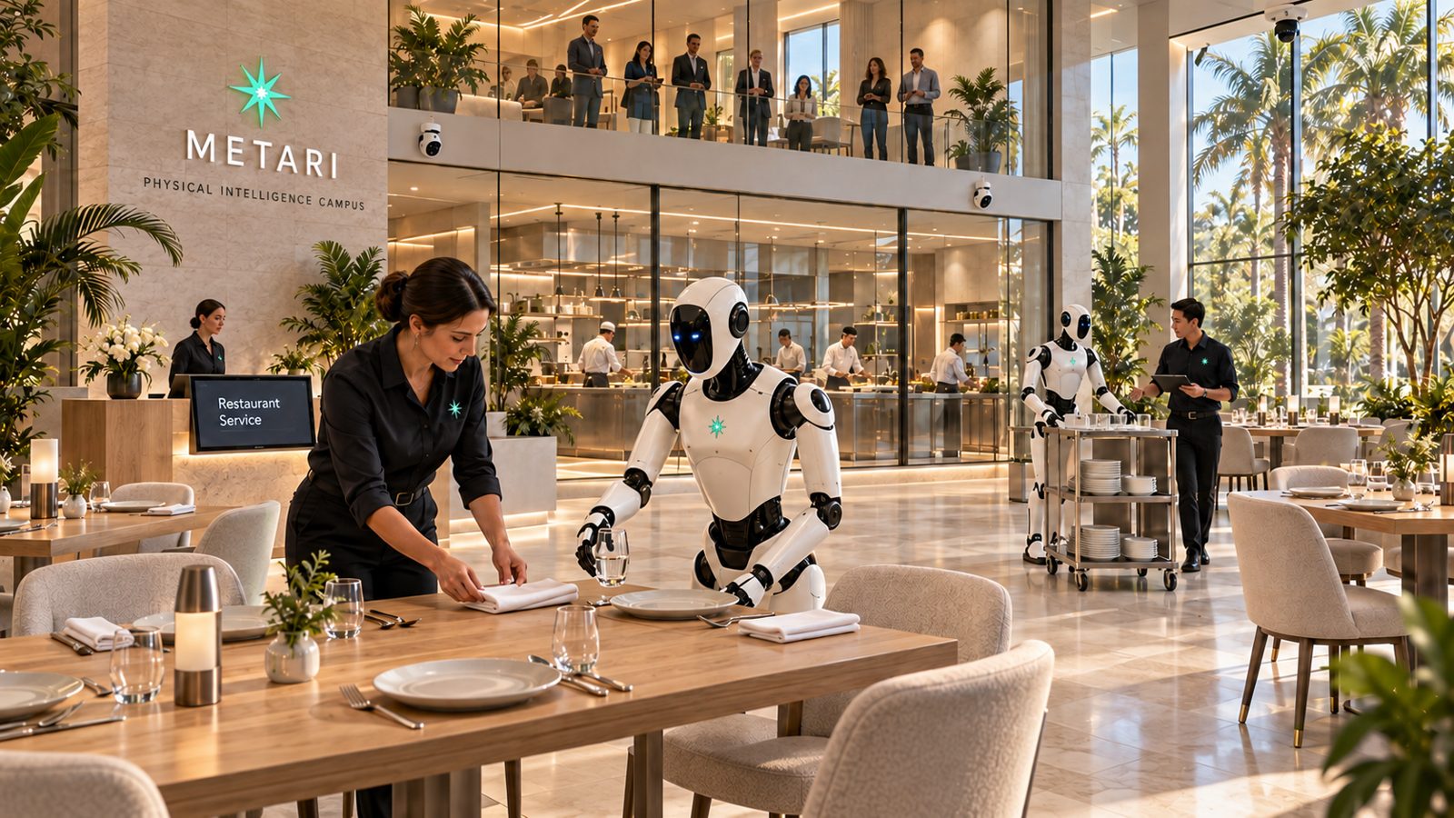 Concept rendering: Restaurant service